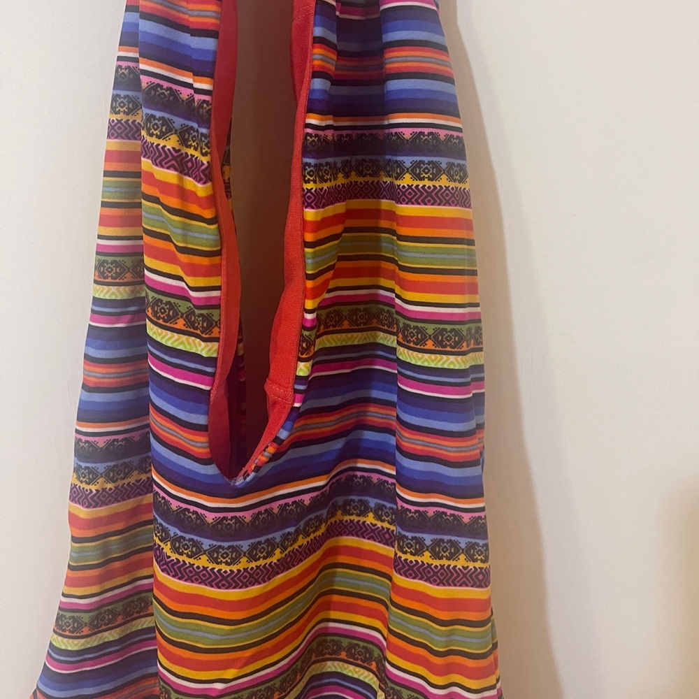 Gianni Bini Multicolor Striped Bathing Suit - Picture 5 of 5